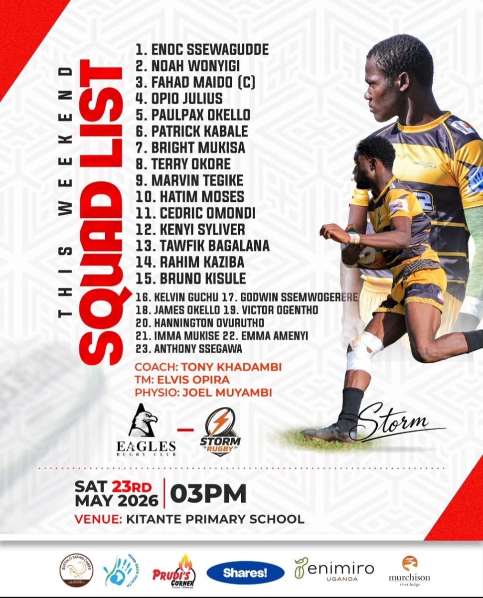 TheStormRFC's tweet photo. And the Storm squad to face @RfcEagles https://t.co/ldxrqvPO1v