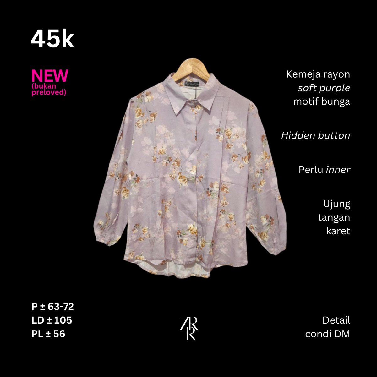 zeroreo_2's tweet photo. 🍀Kemeja rayon bunga 🆕🏷

Harga: 45k

🍊https://t.co/A4YwZcenkp

•Keterangan baju di pic 1
•Detail condi di pic 2-4 &amp; reply https://t.co/umoDYnM50v