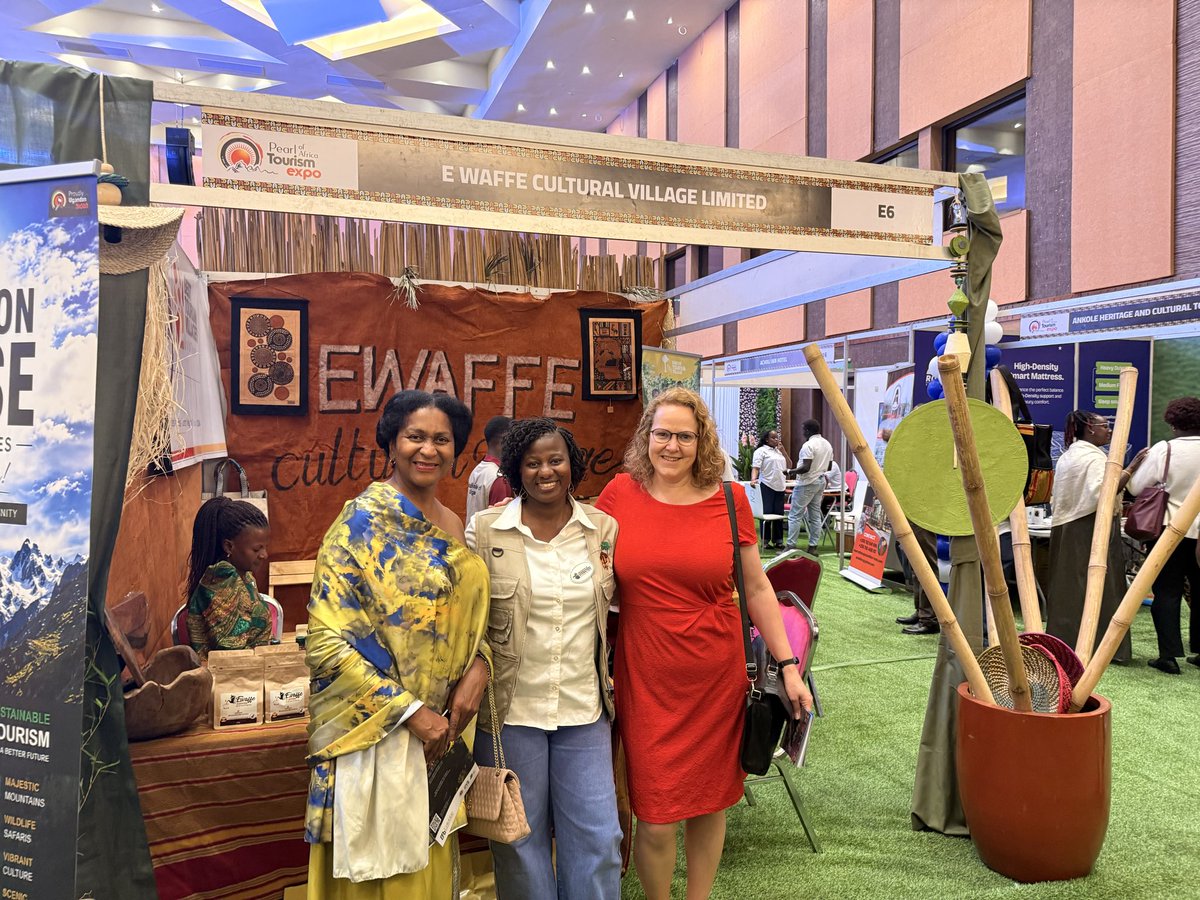 EwaffeVillage's tweet photo. Day 1 Highlights at -#POATE2026. 
@EwaffeVillage  always showing up  to further catch up with Partners and New  Networks. 
Visit our stall at E6 while in Munyonyo Conference Center. https://t.co/HcuSrxNmg1