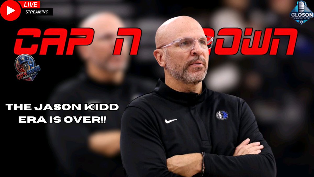 CapNCrownPod's tweet photo. Listen to/watch the most recent episode of my podcast: 🚨 Jason Kidd is OUT in Dallas AGAIN! 😗🎶 | NBA Debate | Ep. 148 #nba #mffl #jasonkidd #nbaplayoffs #nbaplayoffs2026

https://t.co/jpHWOVEZeD https://t.co/A7QfyxWtXS