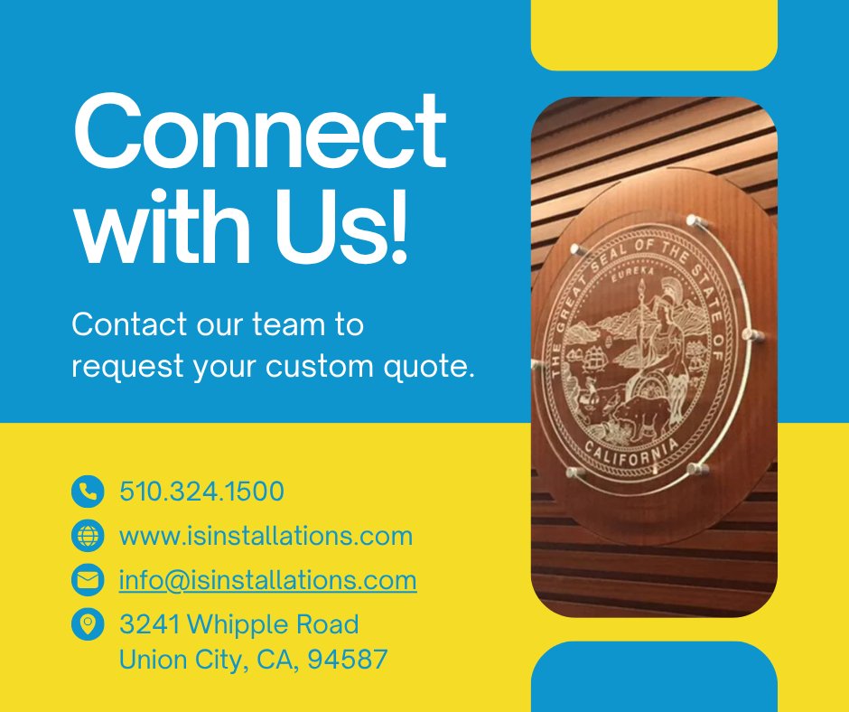 ISIcalifornia's tweet photo. From site surveys and permit expediting to receiving, inspection, and seamless project management, we provide end-to-end support for every project. Contact our team to discuss your custom installation project. (https://t.co/giIBjjInKA) #signinstallation #signindustry https://t.co/jsbffaBkNO