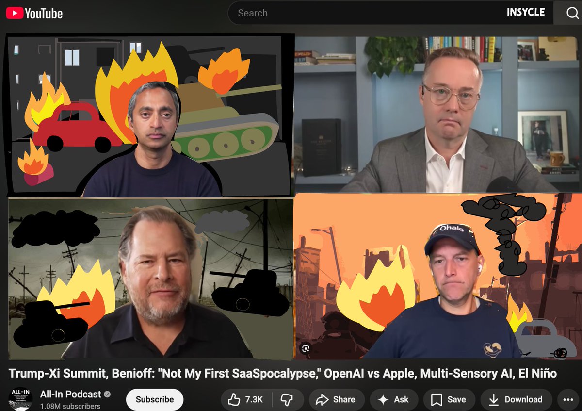 insycle's tweet photo. SaaSpocalypse?

Please.

But also, when the SaaSpocalypse does hit, clean CRM logic is not optional.

Yours in data disasters, 

@Insycle

#insycle #crm #ai #saas hashtag#saaspocalypse #revops #allinpodcast https://t.co/8oFM5THUsL