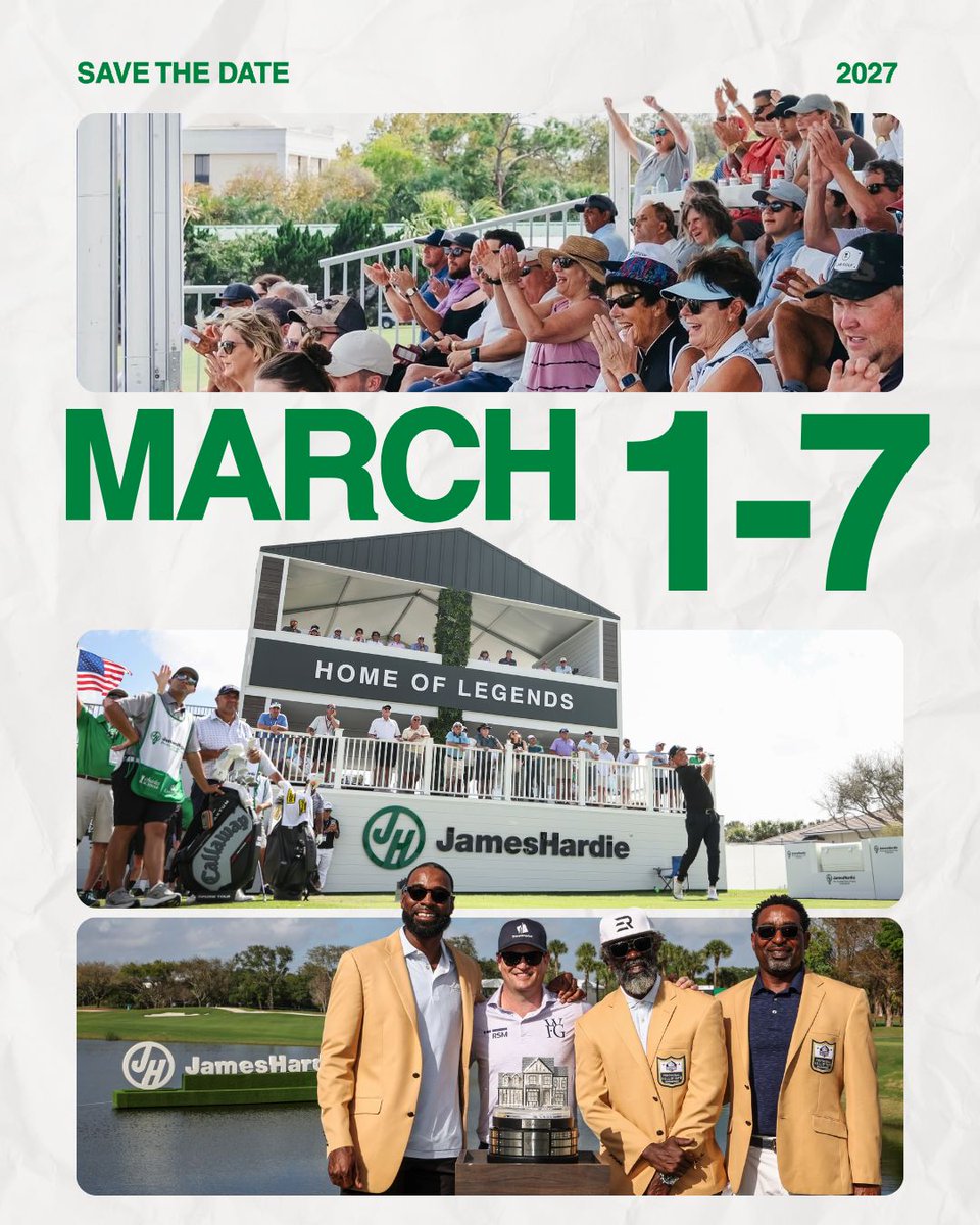 James Hardie™ Pro Football HOF Invitational tweet media