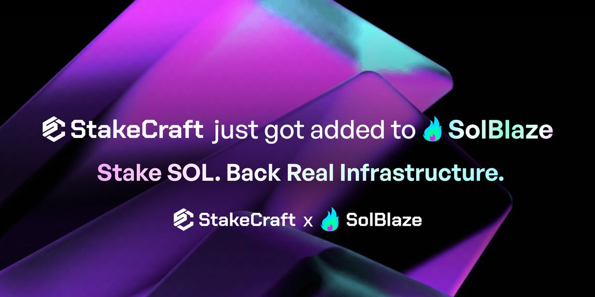 StakeCraft tweet media