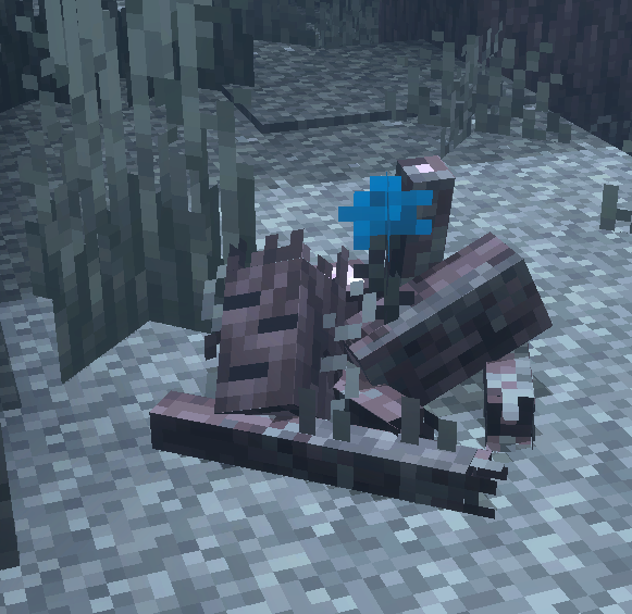 pleinair1212's tweet photo. 毎日新ブロック追加319日目【朽ちたクリーキング】     
#Minecraft #Blockbench https://t.co/QOj1S4sIVi