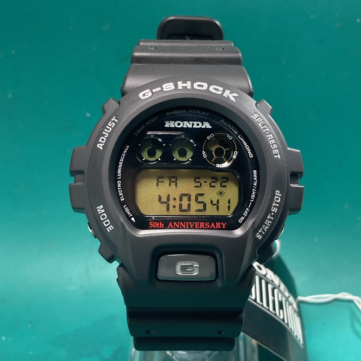 #T017【稀少】G-SHOCK DW-6900ホンダ50周年記念モデル 清掃済 某オクにて購入したG-SHOCKのホンダ50周年モデルのDW-6900のレストアが