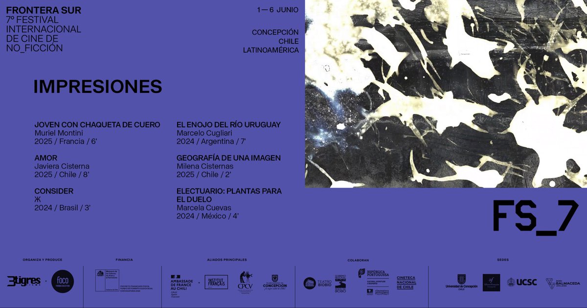 fronterasurfest's tweet photo. [PROGRAMACIÓN #FS_7][IMPRESIONES] 🔥

Una selección de obras atravesadas por la experimentación y la potencia de un gesto sensible. https://t.co/n58QGEvYy4