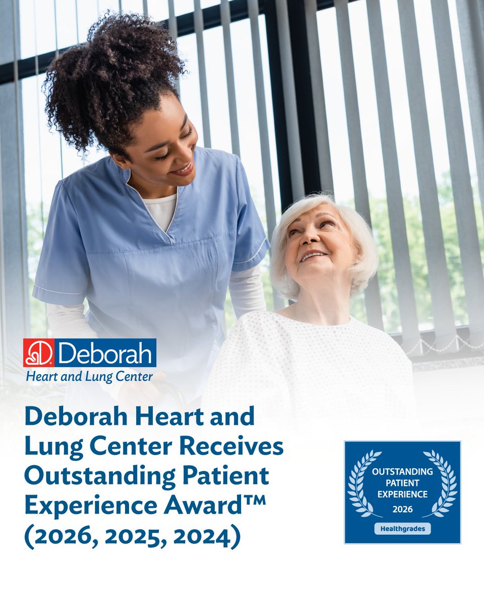 Deborah Heart and Lung Center tweet media