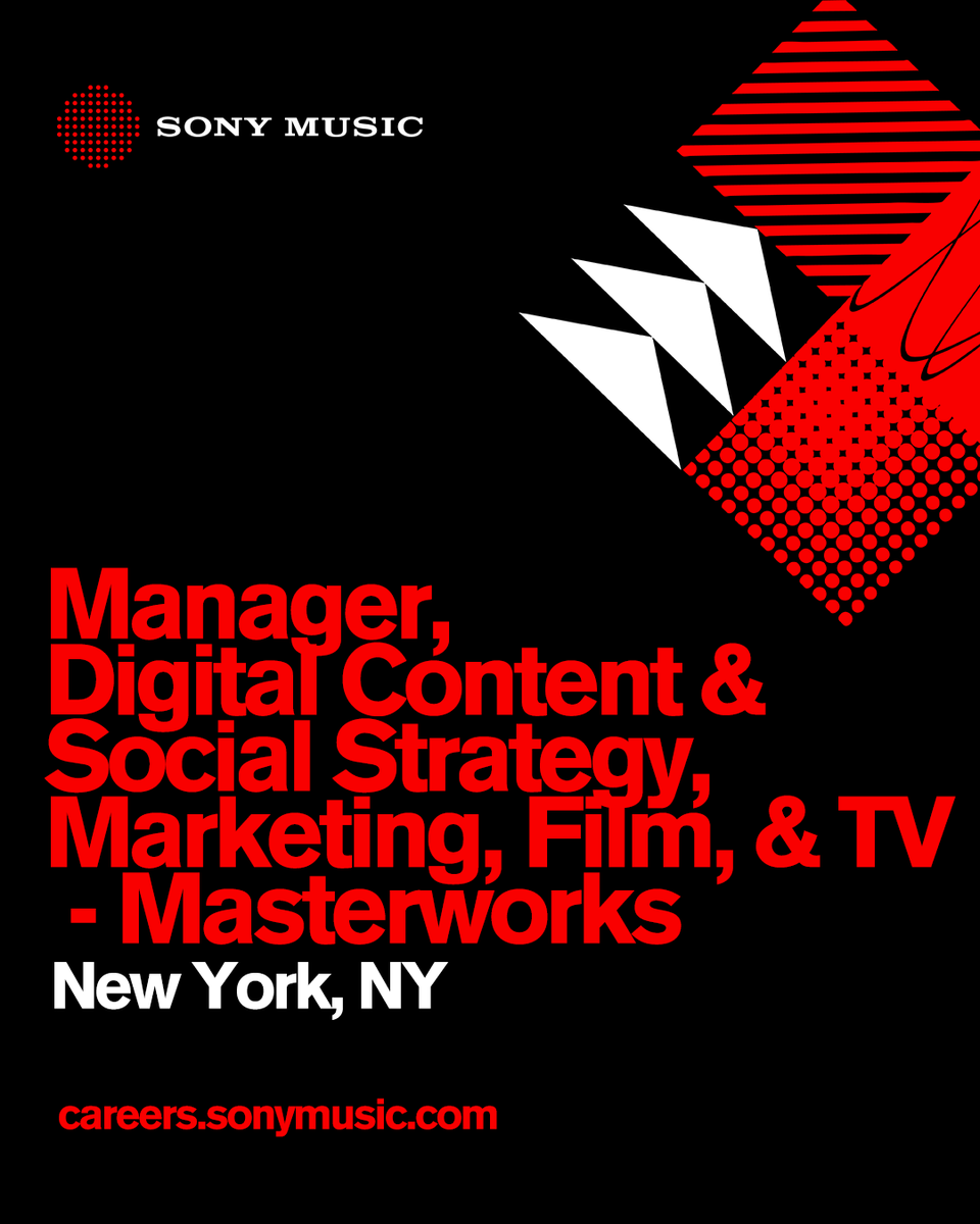 Sony Music Soundtracks tweet media
