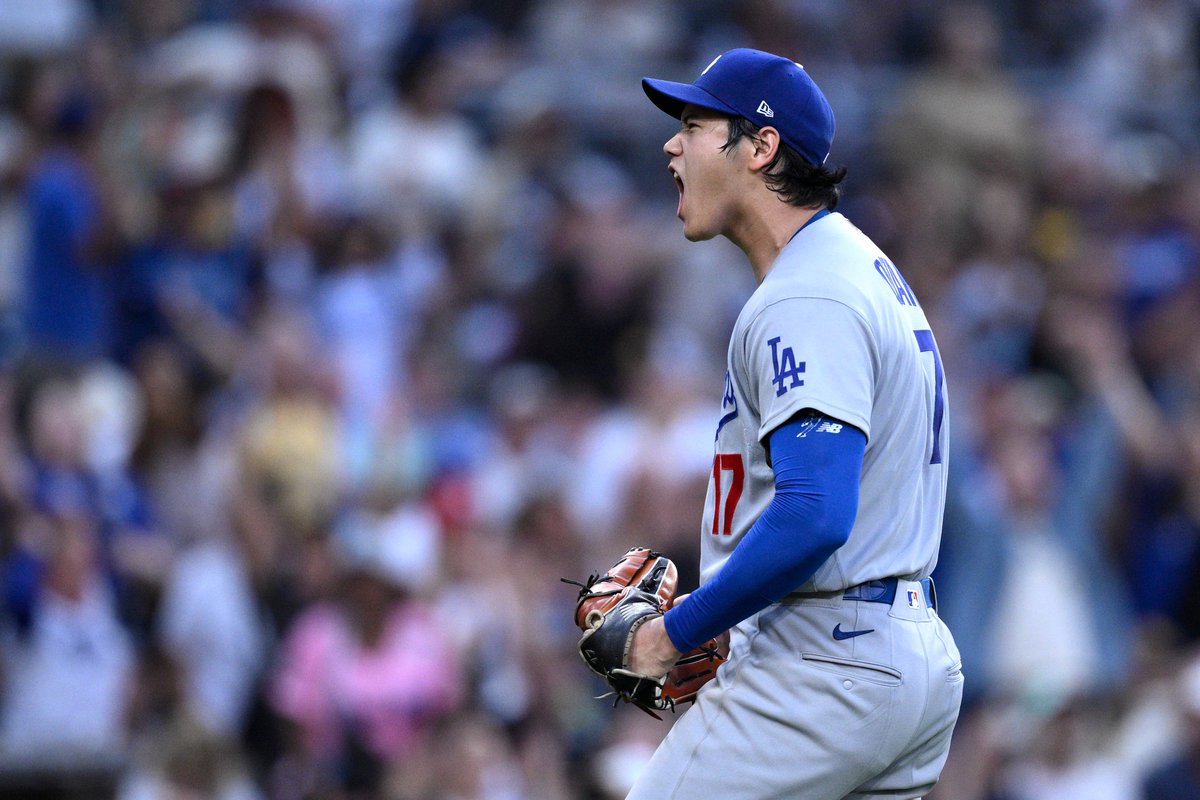 noahcamras's tweet photo. Dodgers two-way star Shohei Ohtani this season:

Pitcher: 49 IP, 0.73 ERA, 54 K, .163 BAA
Hitter: .885 OPS, 8 HR, 26 RBI, 6 SB, 146 wRC+

He's first in fWAR (3.2). He's first in bWAR (3.7).

He's the best player in baseball, and there isn't a close second. https://t.co/UN96E30PHk