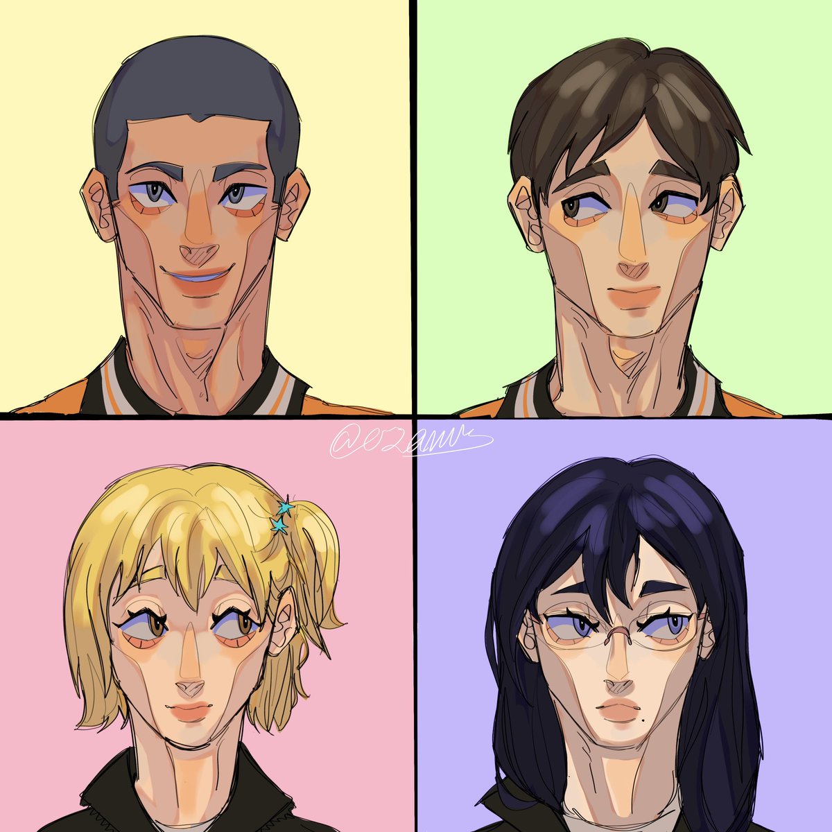 o2amus_'s tweet photo. Figured might as well start with karasuno #haikyuu https://t.co/3pFP0dFQcs