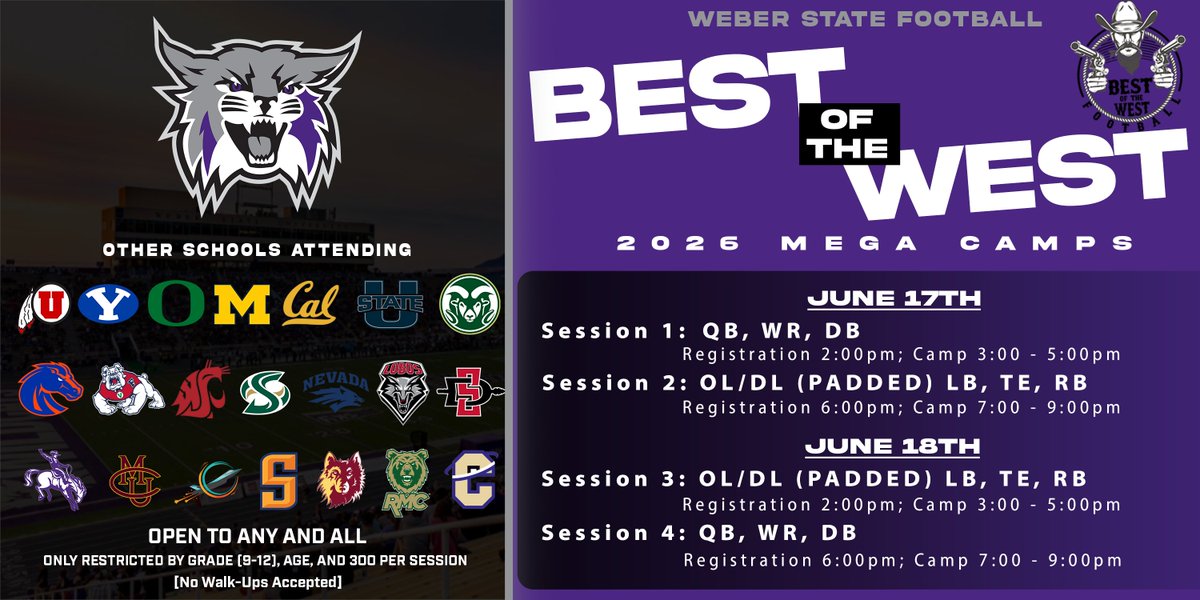 Weber State Football tweet media