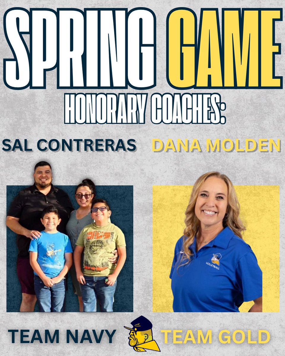 EHSCoachLopez's tweet photo. Happy to announce our Honorary Head Coaches for tonight’s Spring Game!

This year we recognize two amazing educators from our Math Department!!

#GOTROOP #FAETW https://t.co/Z8v4gQ9L4Y