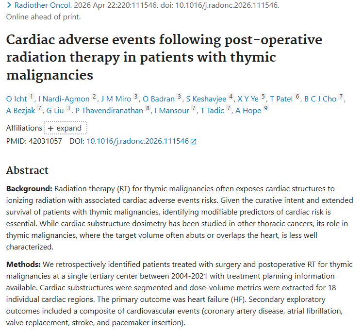 Radiation Medicine Program tweet media
