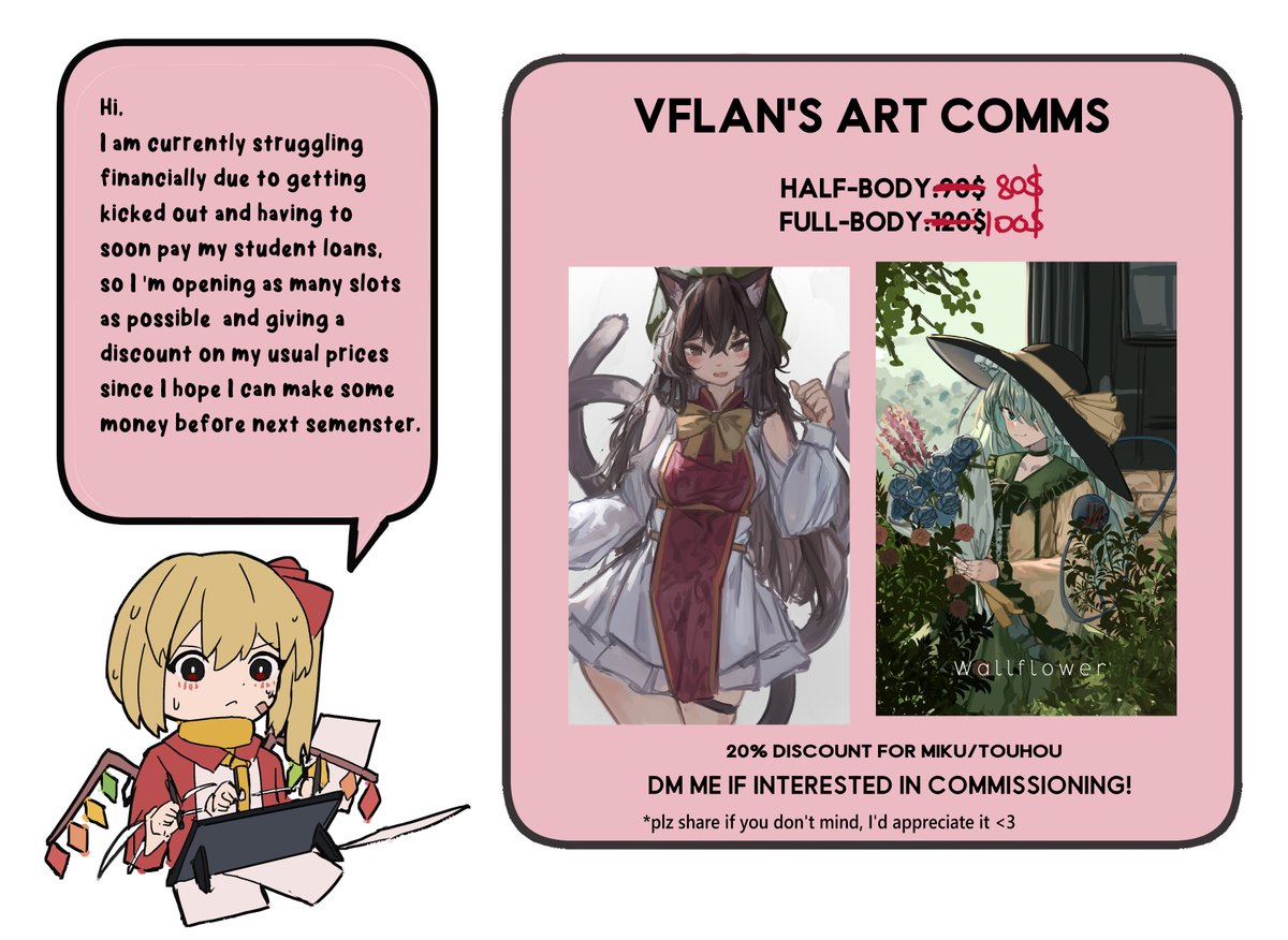 Vanilla Flan - Comms OPEN! tweet media