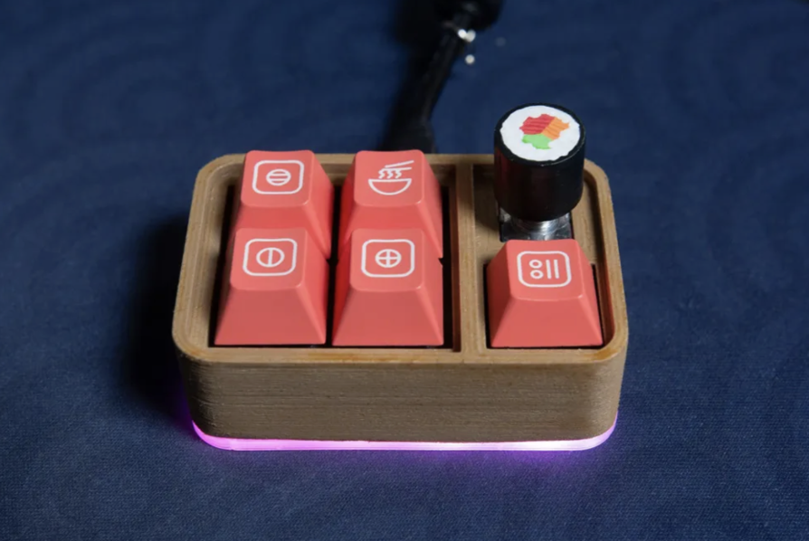adafruit's tweet photo. Bento Mechanical Keyboard Macropad – Hand-Wired + QMK #3Dprinting #3DThursday
https://t.co/aVgTCwBH4O https://t.co/mBeGYVEvVG