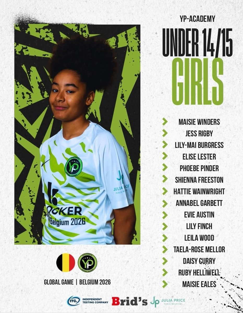 liamswfc1867's tweet photo. Not long to go now @RoseTaela78034 until you have a brilliant experience of been a footballer and going to Belgium with YP-ACADEMY to play games over there...keep pushing yourself and your time will come #futurelioness #thisgirlcan #YPglobalgame2026 https://t.co/lcKE74rP0Y