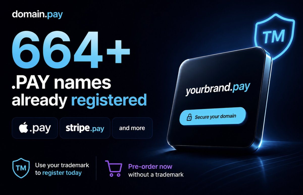 Domain .PAY tweet media