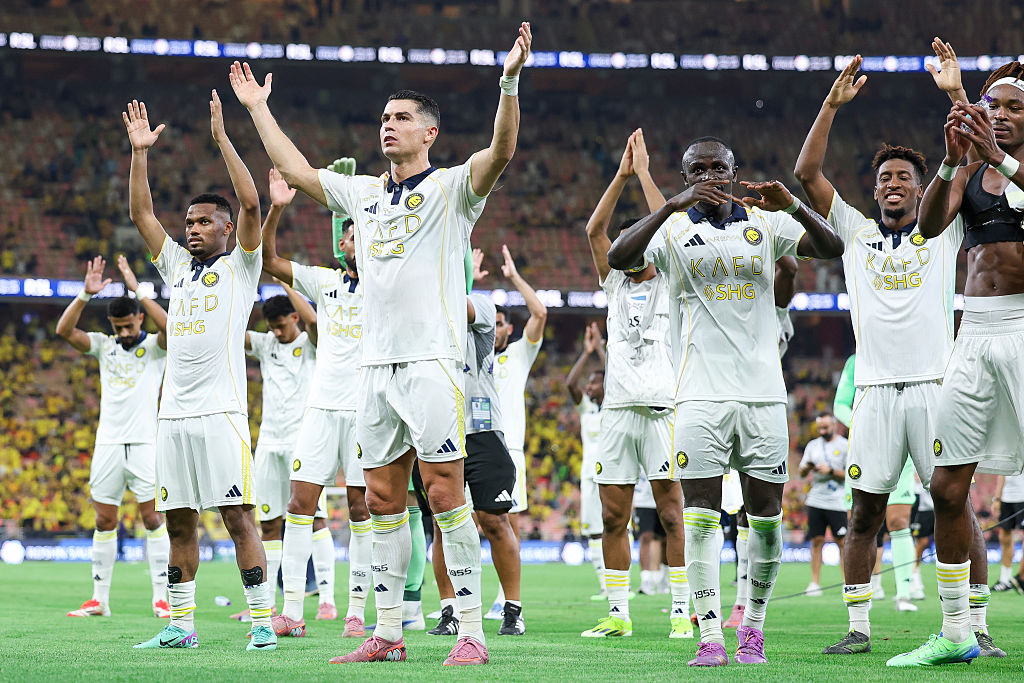 OptaArabi's tweet photo. 4-11 -  النصر بطلاً للدوري السعودي للمرة الـ11 في تاريخه وبطلاً لدوري المحترفين للمرة الرابعة. عالمي. https://t.co/SkY25v7cTy