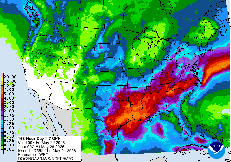 NWS Weather Prediction Center tweet media