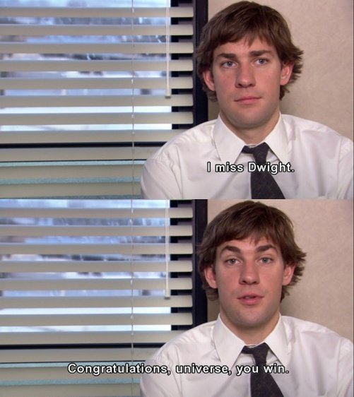 jim & dwight tweet media