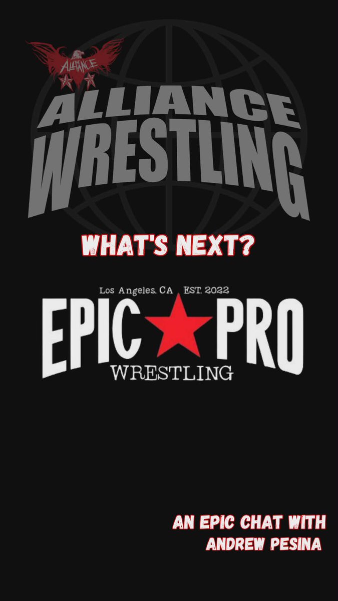 EpicProLA's tweet photo. Our owner is now live with his pal Jay Cal of Alliance-Wrestling to talk about our future!

https://t.co/m8NHEiL8mW https://t.co/lquNxPHxAA