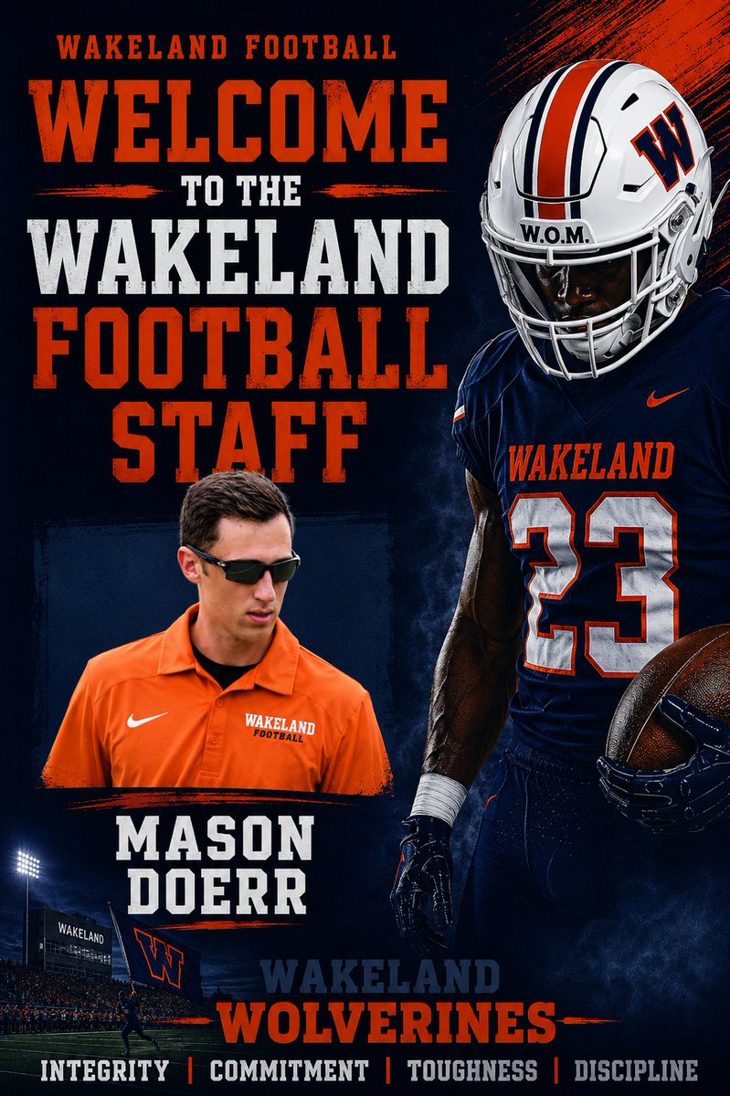 Wakeland Wolverine Football tweet media