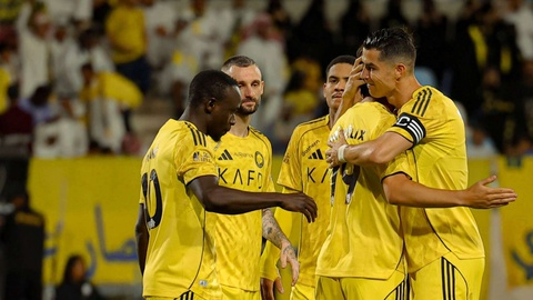 yabaleftonline's tweet photo. Cristiano Ronaldo's brace wins it for Al Nassr.

Al Nassr is the champion of the Saudi Pro League. https://t.co/YTQWedOKgY