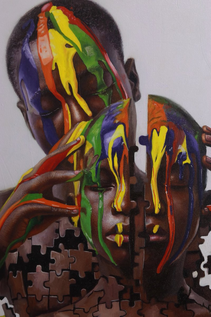 SilasOnoja's tweet photo. New piece!
Unraveling '
Oil on canvas 
36x48inches https://t.co/Zc7lI8DJ2F