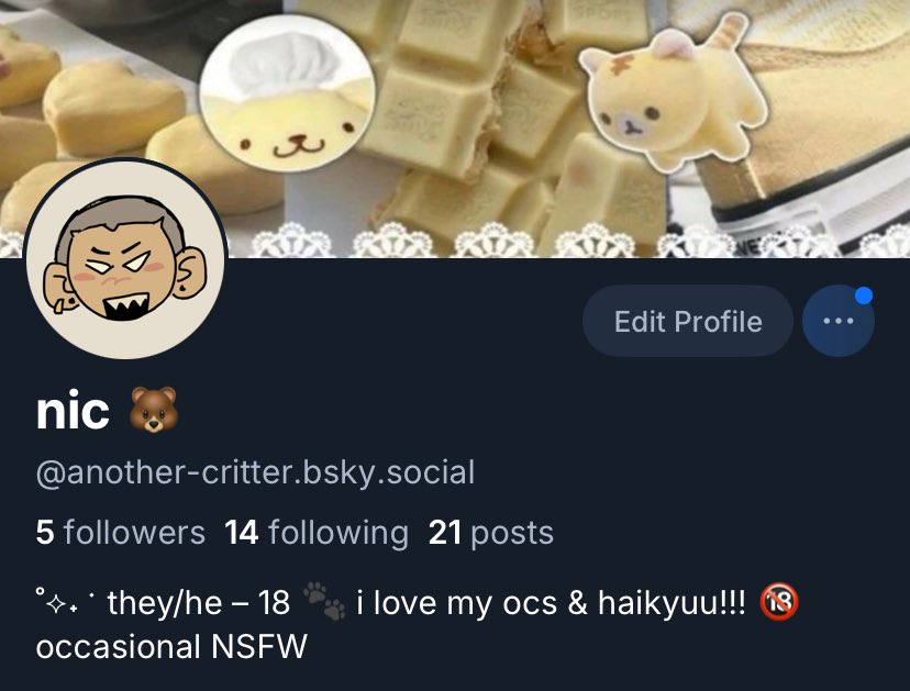 another_critter's tweet photo. deleting this app off my phone so im gonna be pretty inactive (not that i've been that active anyway  😭). my other socials are in my strawpage (pretty sure..) and these are the two that arent in my sp

(threads and blusky) https://t.co/An1SVmPRYV