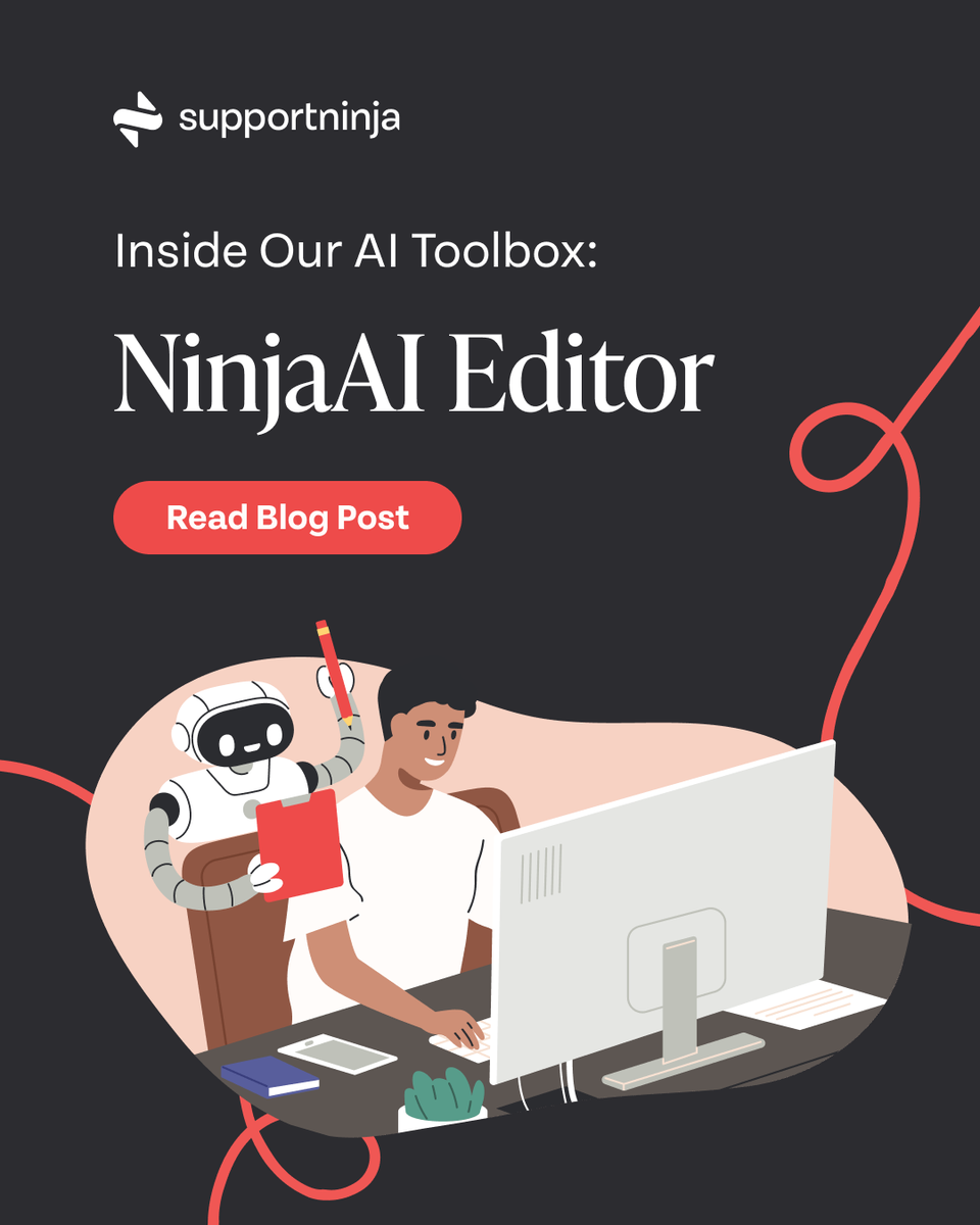 supportninja's tweet photo. Support agents are sending more messages than ever — and customers notice when communication feels off. 😬

SupportNinja’s AI writing tools help agents maintain stronger tone consistency and built-in PII protection across every interaction.

🔗 https://t.co/53PNxX2Kia https://t.co/2OdQYwJ5U8