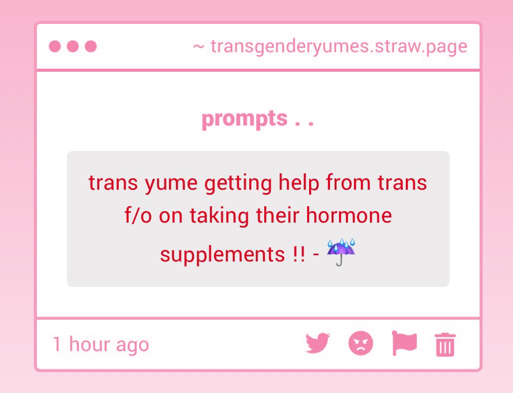 trans yumes 𐙚 tweet media