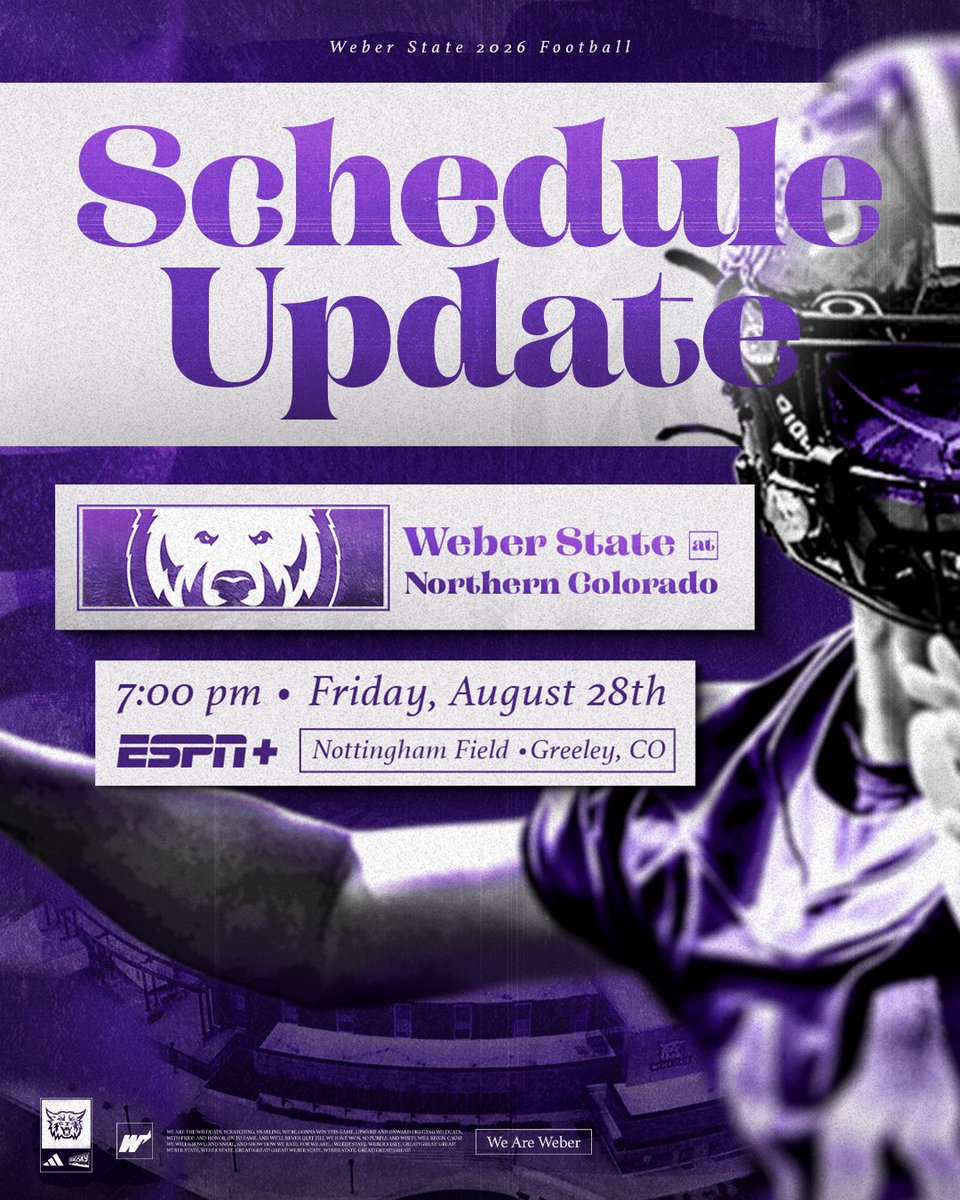 Weber State Football tweet media