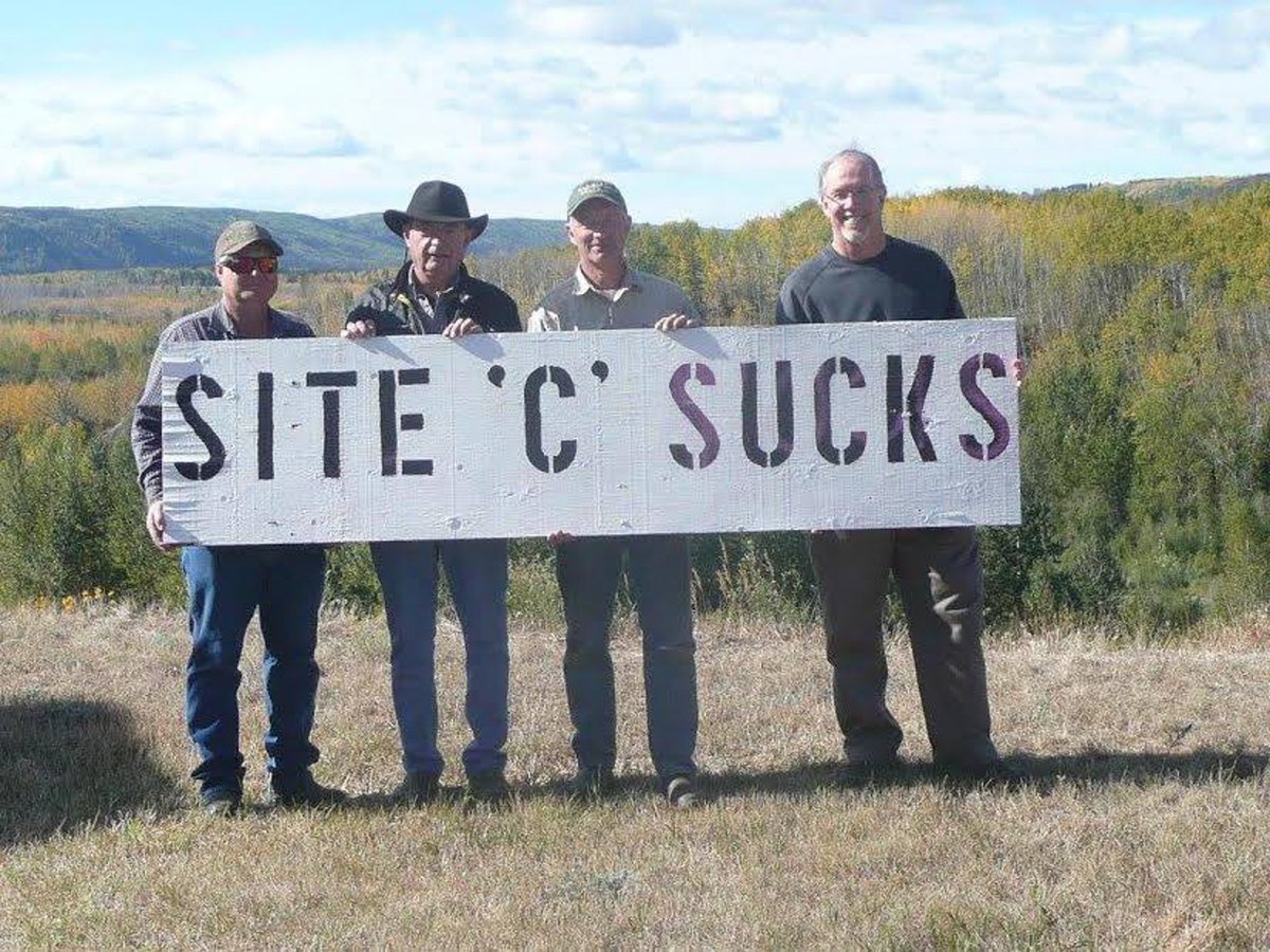JasonHjal's tweet photo. This is actually really very messed up. Horgan, and many people within the BC NDP, including former enviro minister George Heyman, told everyone they were against site c dam &amp; would stop it if elected. 

Now, they're naming it after Horgan. https://t.co/Vi63Rr0P4S
