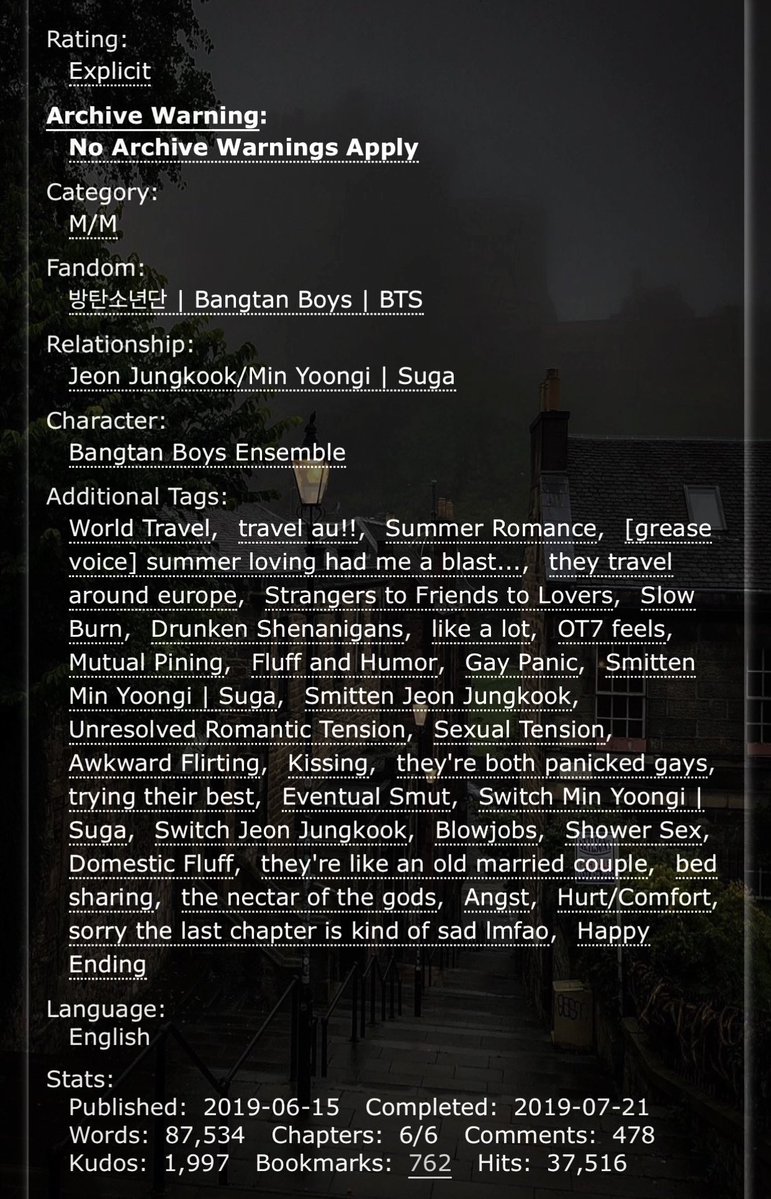 ⋆ ✧ bts fic recs ✧ ⋆ tweet media