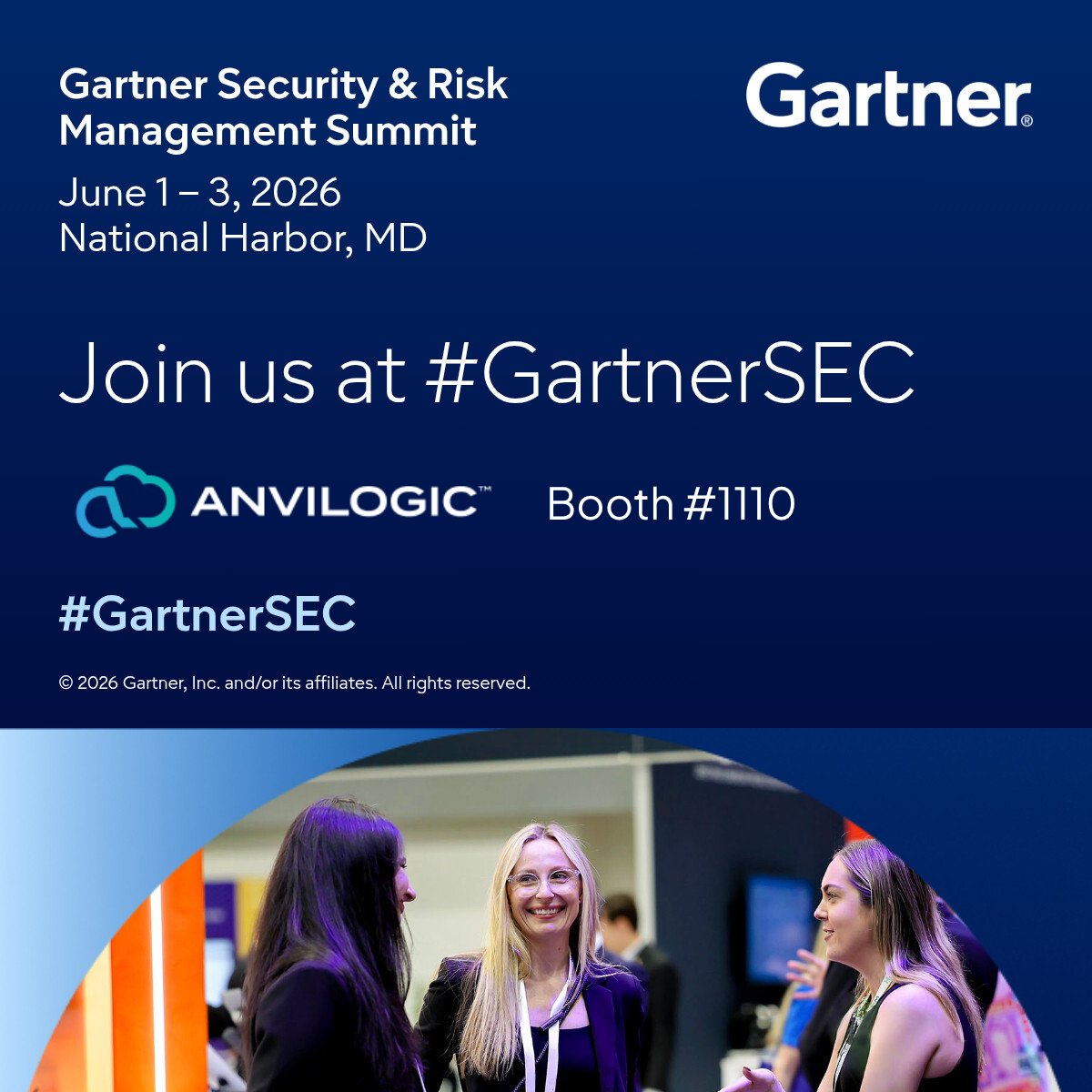 AnvilogicSecOps's tweet photo. At Gartner: The Anvilogic Quest.

Stop by booth #1110. Book a meeting. Never lose the signal.

Come find us → https://t.co/jUlEwReRrx

#AISOC #GartnerSEC #SOC #SecurityOperations https://t.co/HUVqv4uxCD