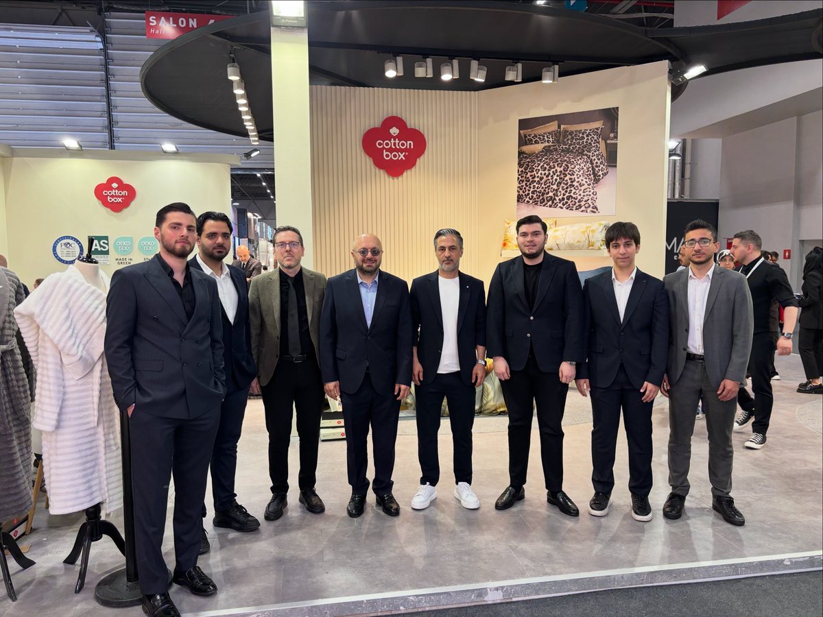 genctumbir's tweet photo. Genç TÜMBİR olarak, Yönetim Kurulumuz ile birlikte HOMETEX 2026 Uluslararası Ev Tekstili Fuarı ziyaretimizi gerçekleştirdik. https://t.co/QsZis4Cwvt