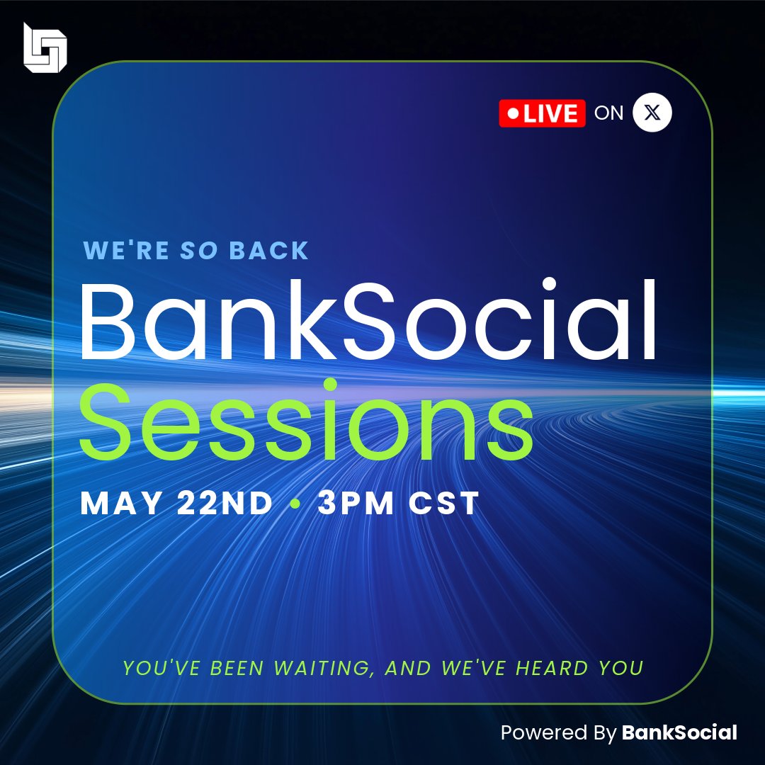 BANKSOCIALio's tweet photo. This Session got postponed for tomorrow, but we are excited to share the big things happening behind the scenes! https://t.co/PTE0gcqwpo