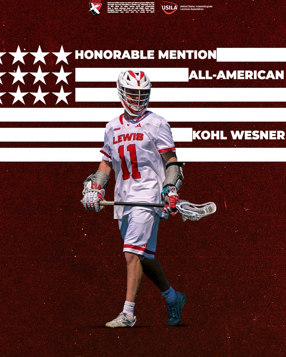 Lewis Men's Lacrosse tweet media