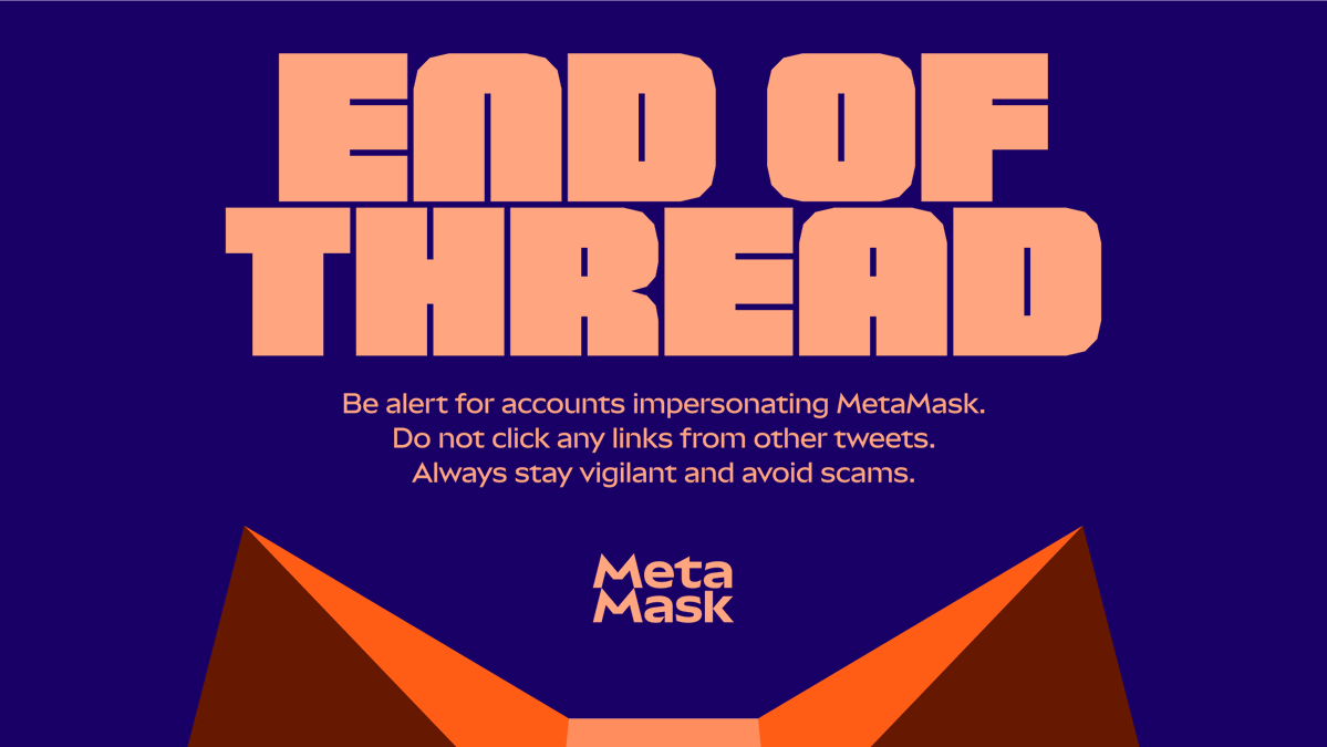 MetaMask 🦊 tweet media