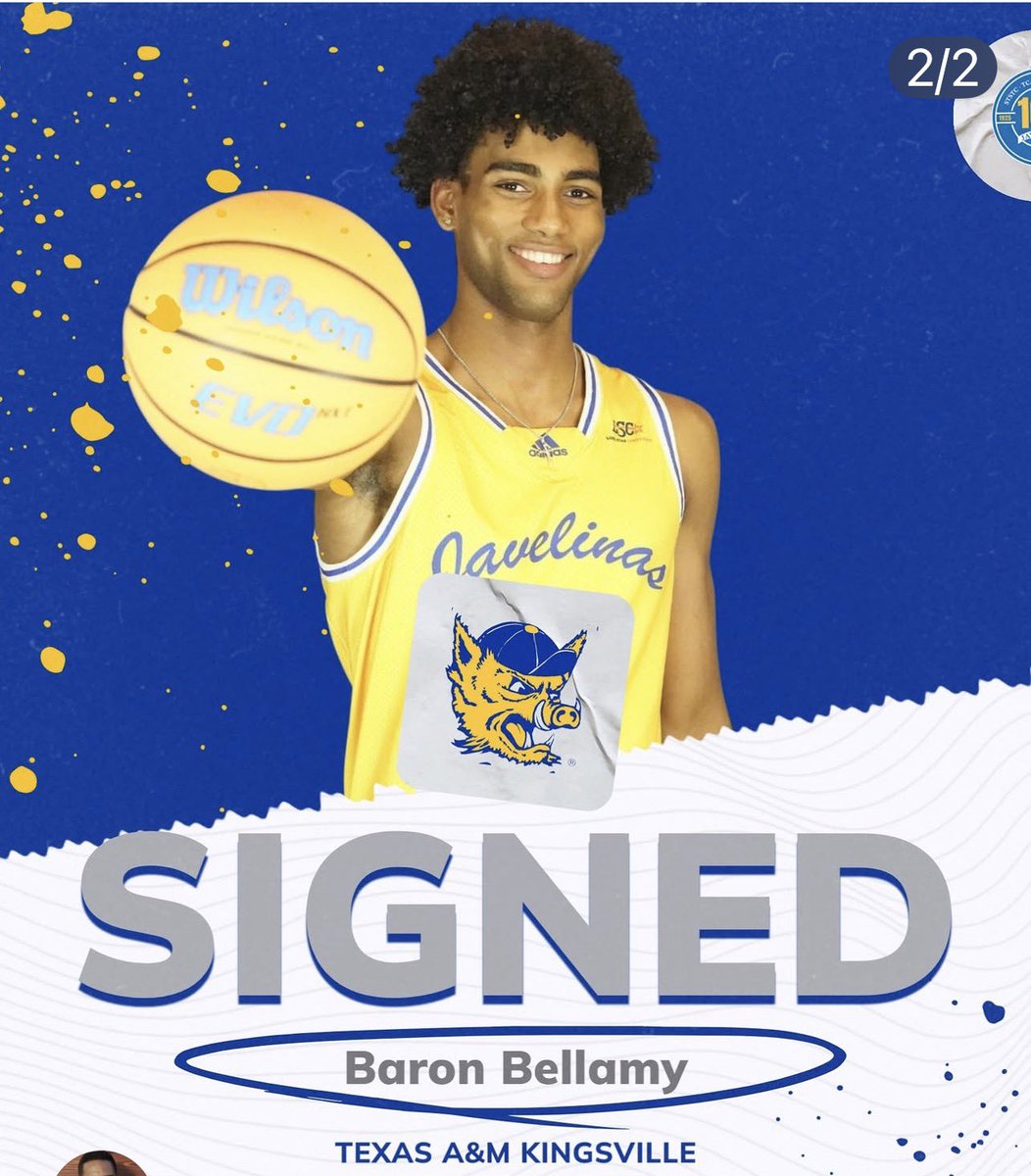 CoachDavidGrace's tweet photo. I want to congratulate one of my former players Baron Bellamy on signing with @javelinahoops . Baron is outstanding young man who was a joy to coach. He is going to do great things at Texas A &amp; M Kingsville! I’m so proud and happy for @baronbellamy_ and his family. https://t.co/pcpxtXbhAf