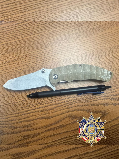firstsheriff's tweet photo. On Thursday, May 21, 2026, the school resource officer assigned to Great Mills High School was notified by school administrators that a student had threatened to stab a teacher.

Following the verbal threat, school administrators searched the student and located a pocketknife in the student’s pants pocket. The knife was immediately confiscated.

The 15-year-old student was charged with possession of a dangerous weapon on school property and disruption of school operations. The student was released to their guardians.

No injuries were reported.

Due to legal protections, juveniles are not publicly identified by law enforcement agencies.

The St. Mary’s County Sheriff’s Office takes all threats involving school safety seriously and continues to work closely with St. Mary’s County Public Schools to help maintain a safe learning environment for students and staff.