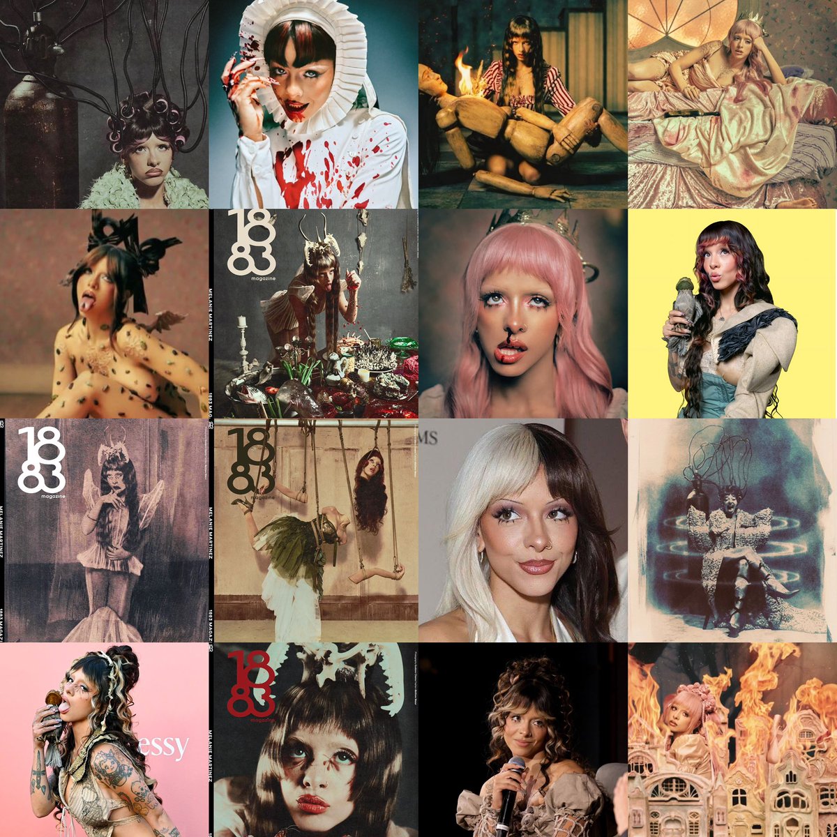 melpantheress's tweet photo. The HADES era is by far the best Melanie has ever looked https://t.co/7SY9VZ51bz