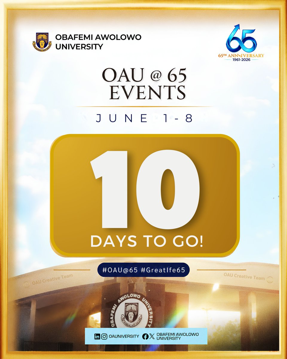 Obafemi Awolowo University tweet media