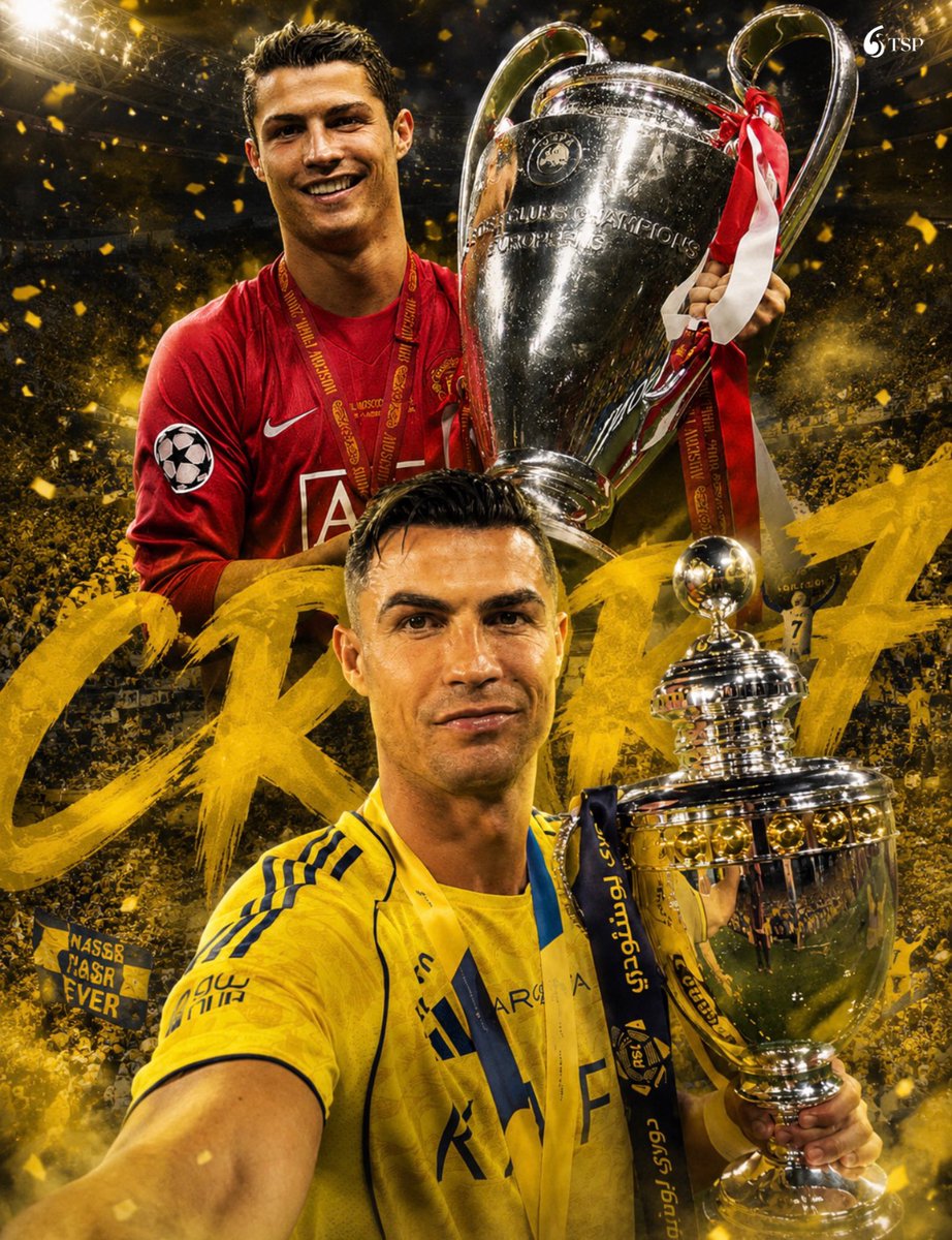 كريستيانو رونالدو يتوج بلقب الدوري السعودي مع النصر بعد 18 عاماً
