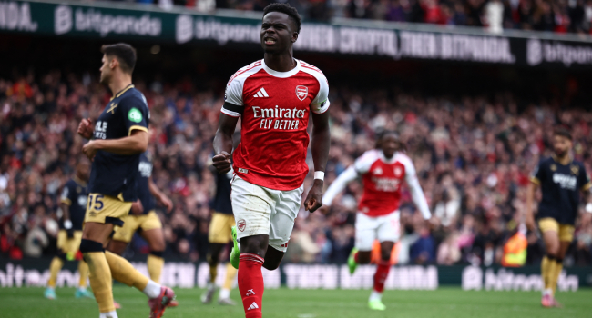channelstv's tweet photo. How Saka, Stars With Nigerian Roots Helped Arsenal Break Title Drought

https://t.co/RZwlzarczm https://t.co/YMUwteDX49