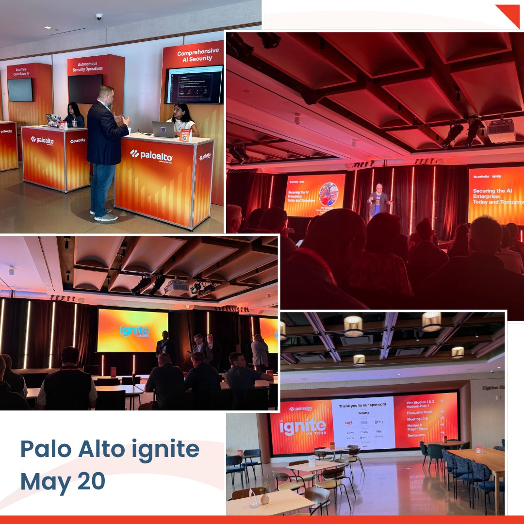 RedHelmCo's tweet photo. RedHelm’s Chief Technology Officer, Christopher Fox, was at Palo Alto Ignite yesterday, and the theme couldn't have been more relevant to what we do every day at RedHelm: Stop letting security slow your business down, and start using it as an advantage.

#PaloAltoIgnite https://t.co/tMPbNyXk5z