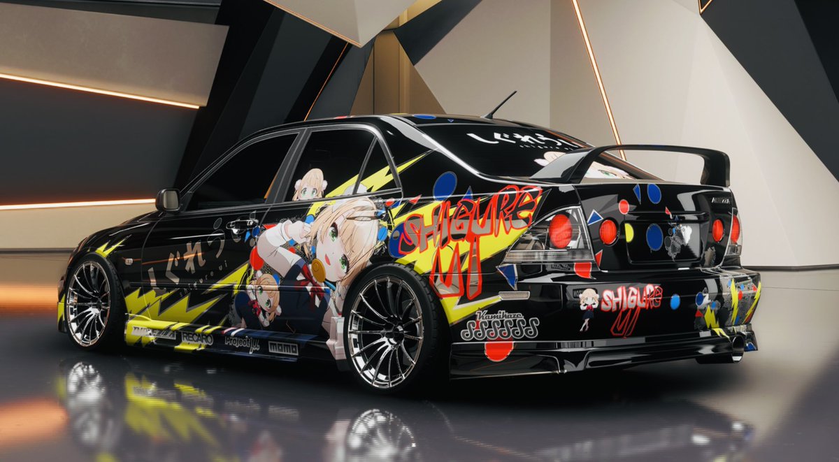 KamikazeS2K's tweet photo. 今シーズンプレイリスト報酬のアルテッツァのしぐれういペイント共有です！ういビーム風柄です

●しぐれうい アルテッツァ
ｼｪｱｺｰﾄﾞ 104 667 867

 #ForzaHorizon6 https://t.co/Xdwex8OKVX