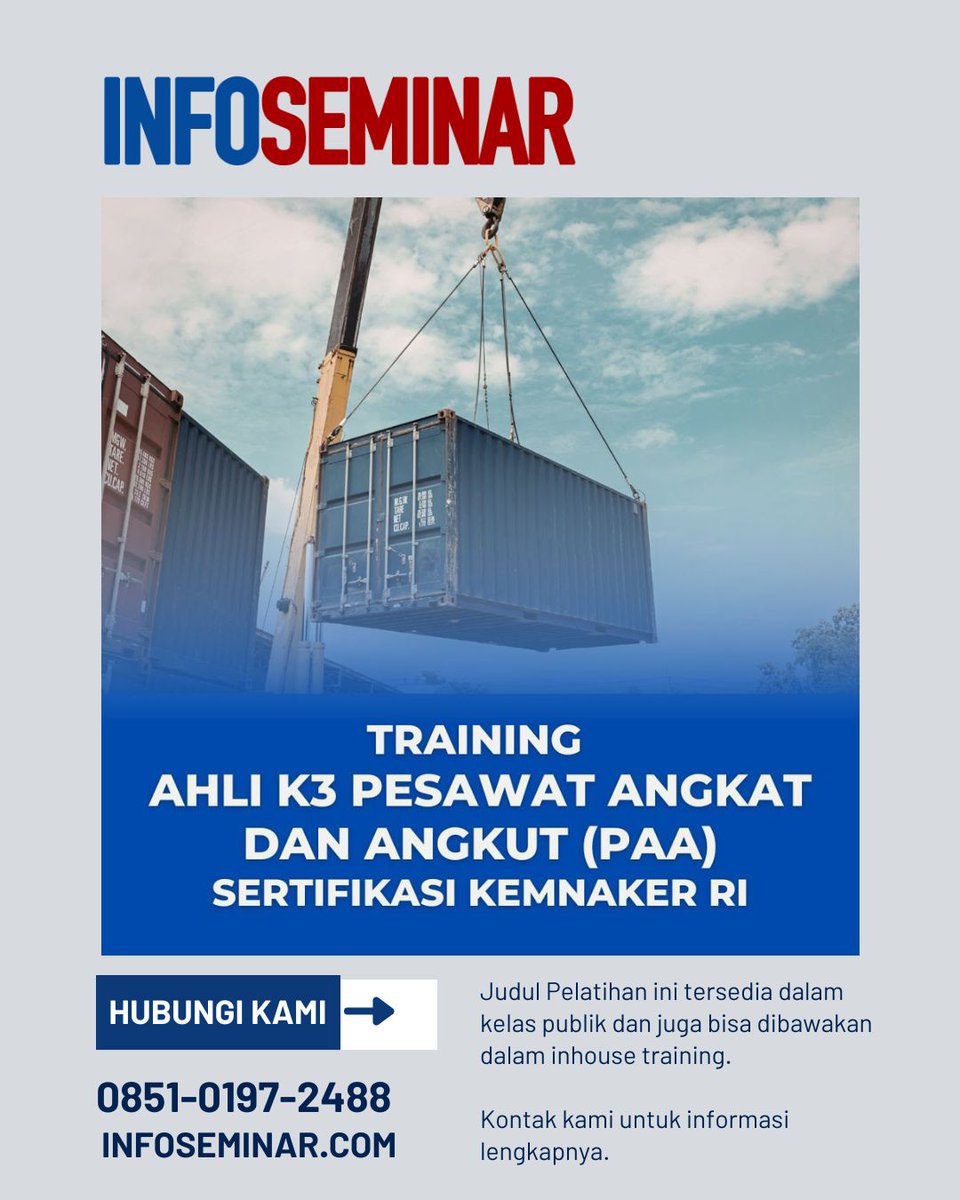 Info Seminar Training tweet media