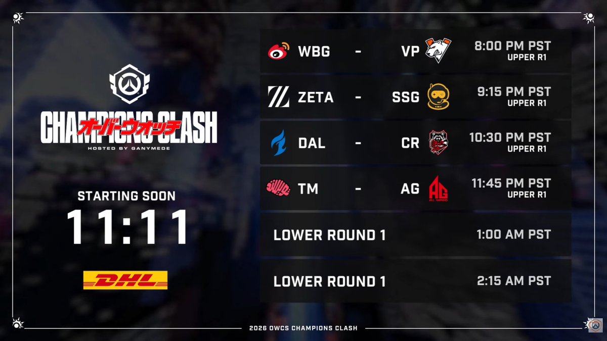 Overwatch Esports tweet media